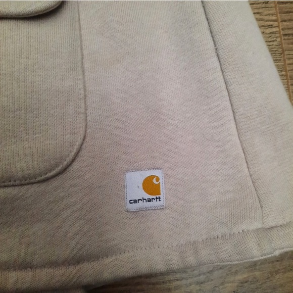 Carhartt Sherpa Sweat Jacket WK111 Medium - Picture 6 of 6